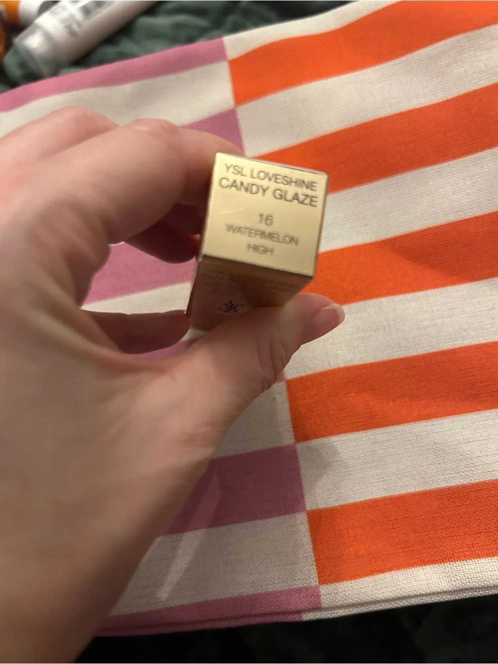 Yves Saint Laurent love shine candy glaze in watermelon sugar